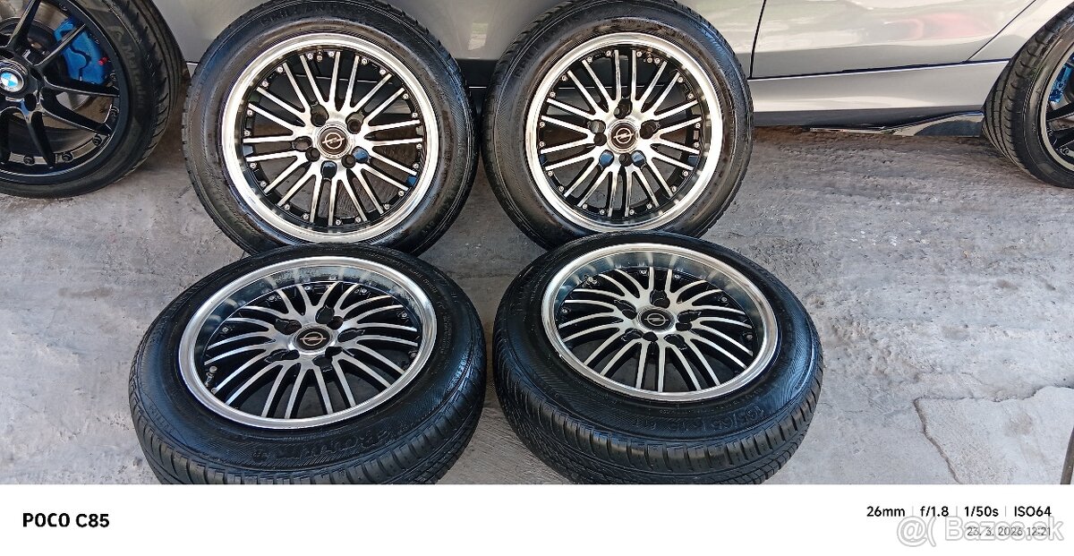 4x100 r15 ET 35 6.5j stred 74.1/57.1 možnosť menit - 2