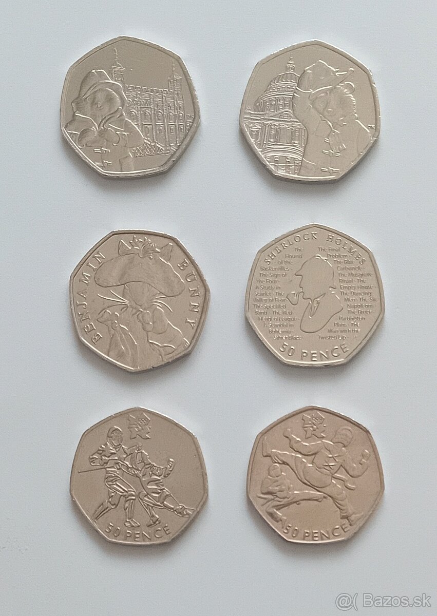 Mince Veľká Británia - 2