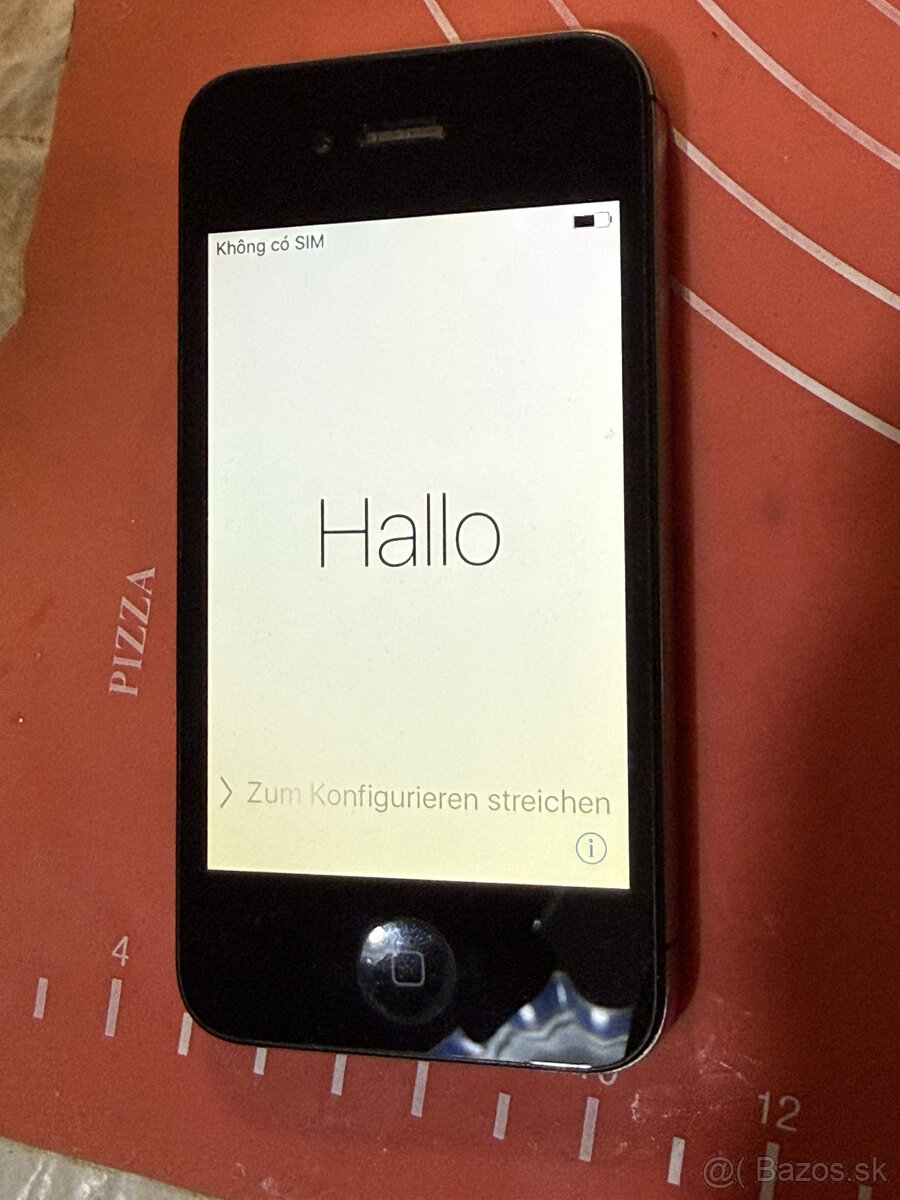 Apple iPhone 4S čierny - funkčný - 2