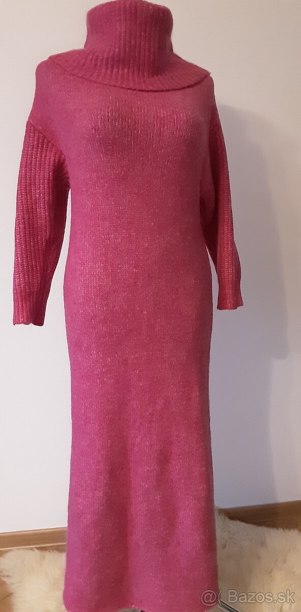 Pletené šaty na zimu ZARA - 2