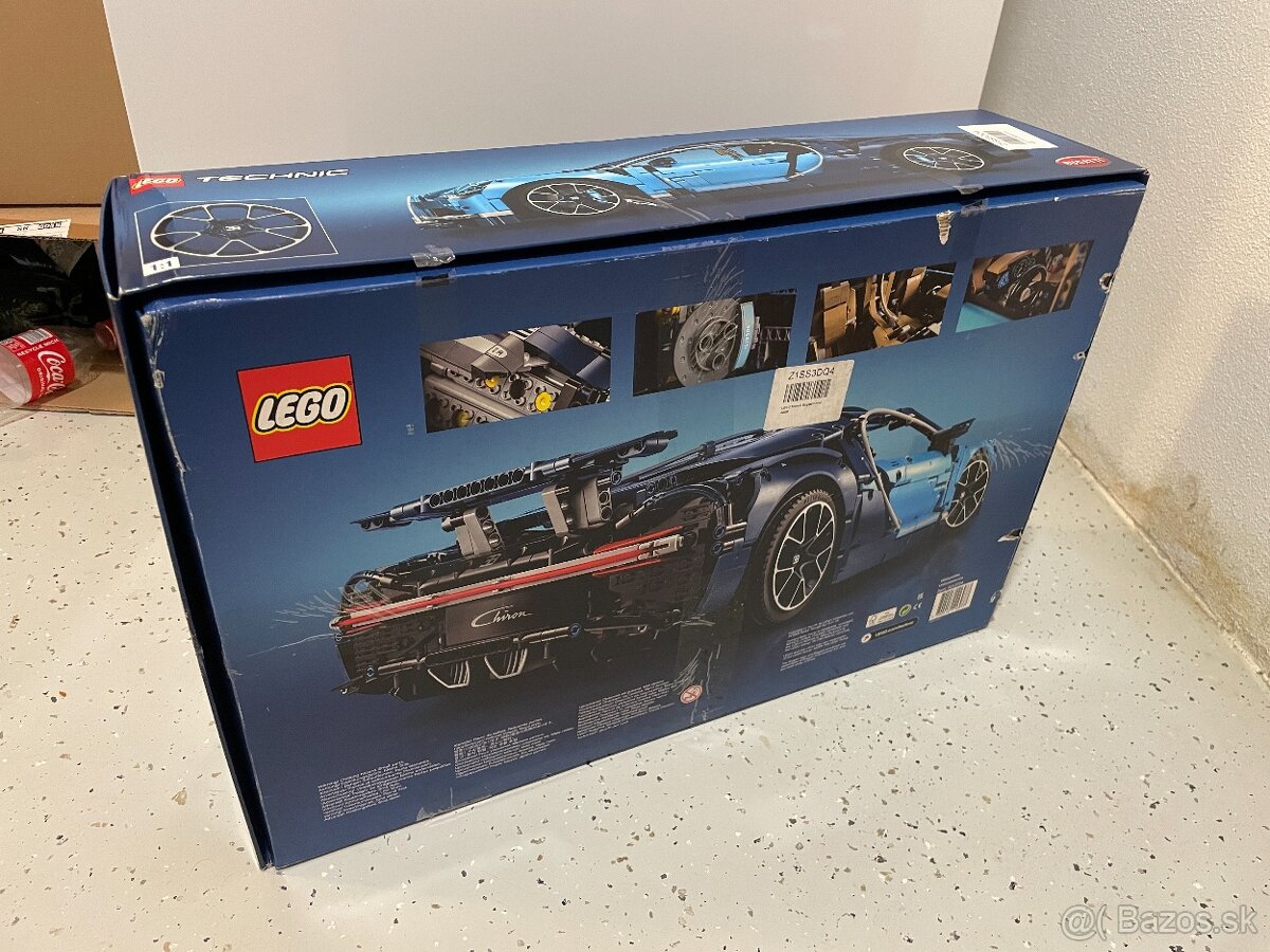 Lego technic Bugatti Chiron neotvorený - 2