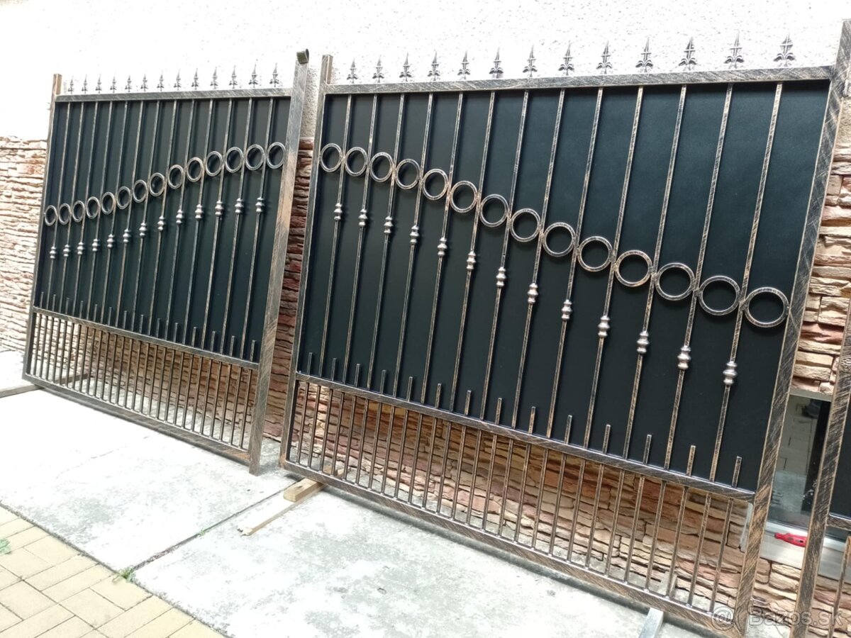 kovana brana a branka plot ohrada - 2