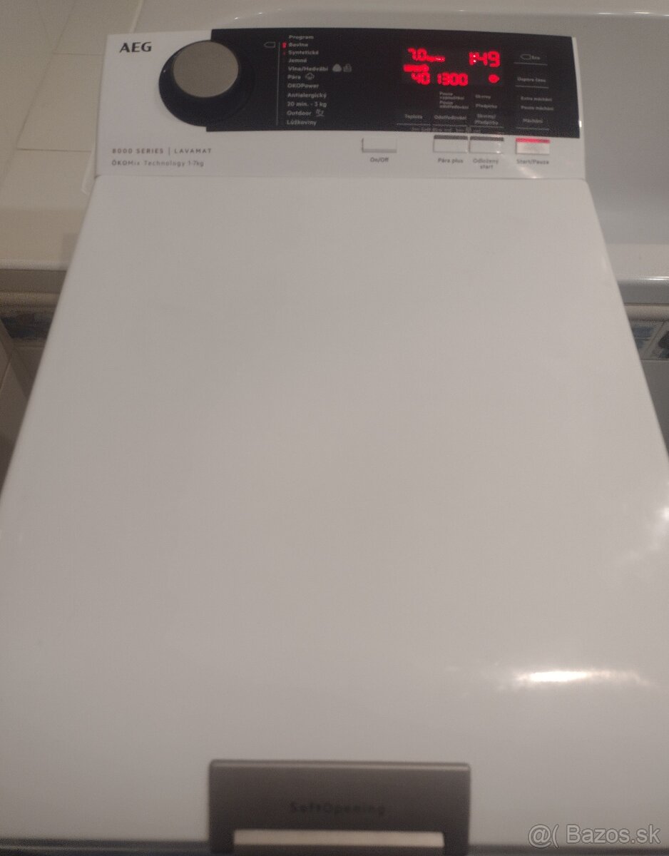 Predaj práčky AEG - plnenie zhora. - 2