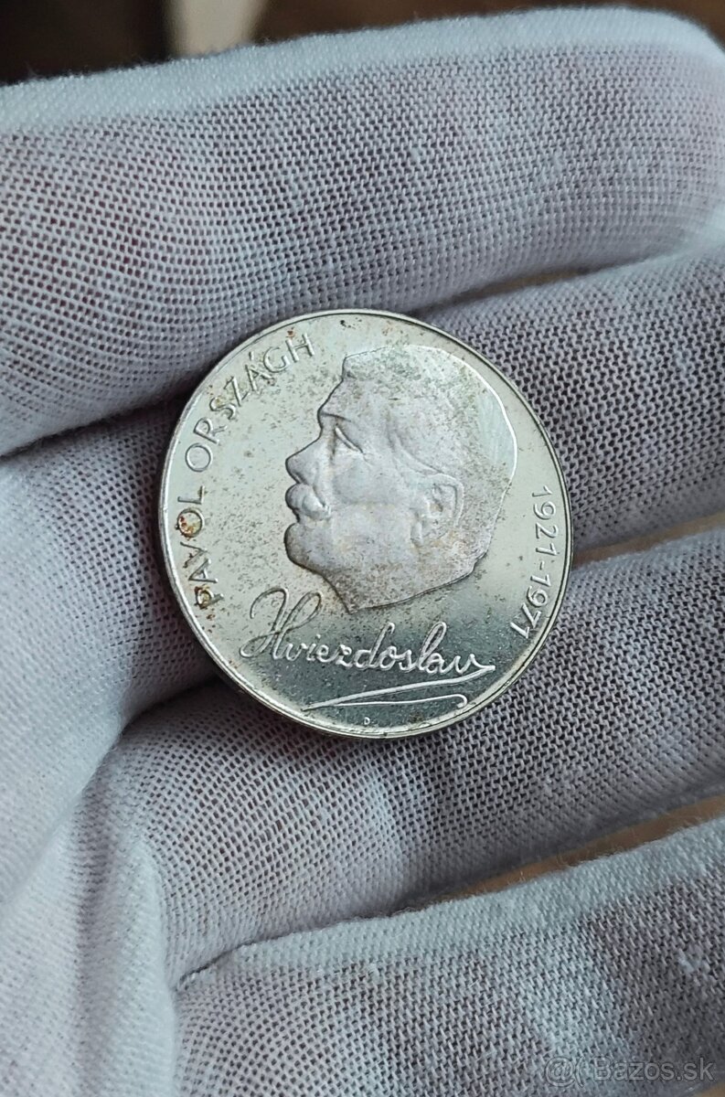 50 kčs 1971, P.O. Hviezdoslav, PROOF - 2