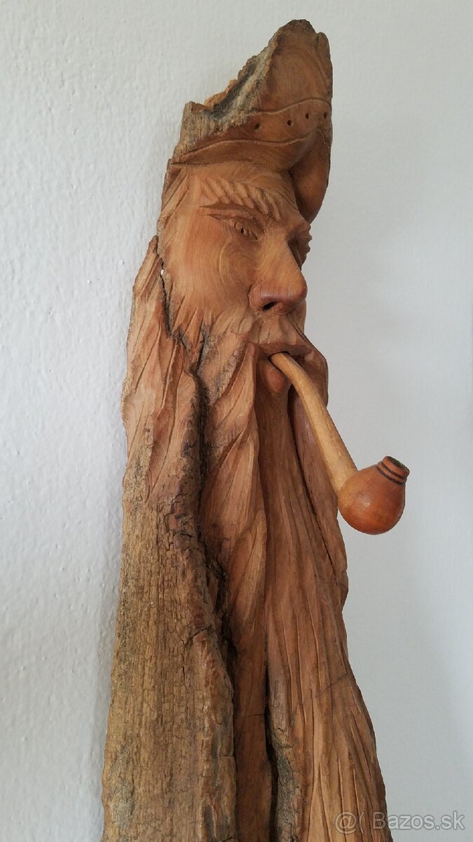 drevená plastika "Krakonoš" - 2