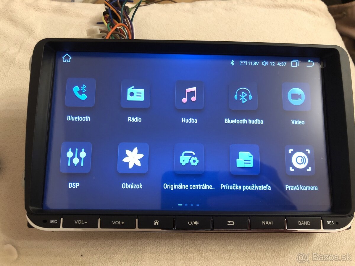 Volkswagen android 12, autoradio 2din - 2