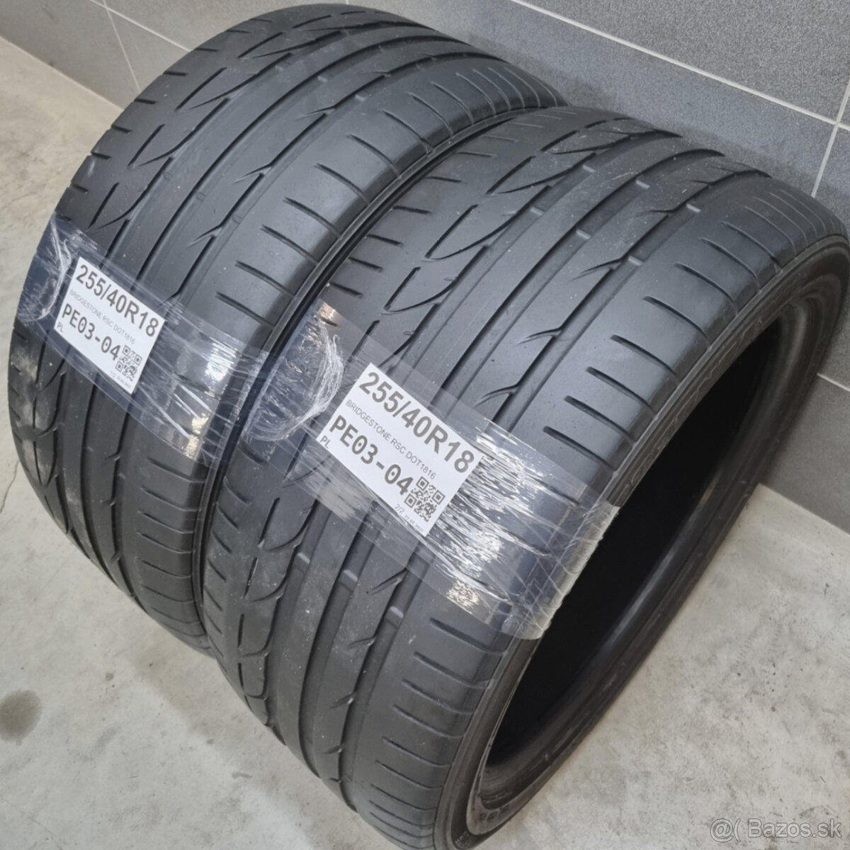 Letné pneumatiky 255/40 R18 BRIDGESTONE RSC - 2