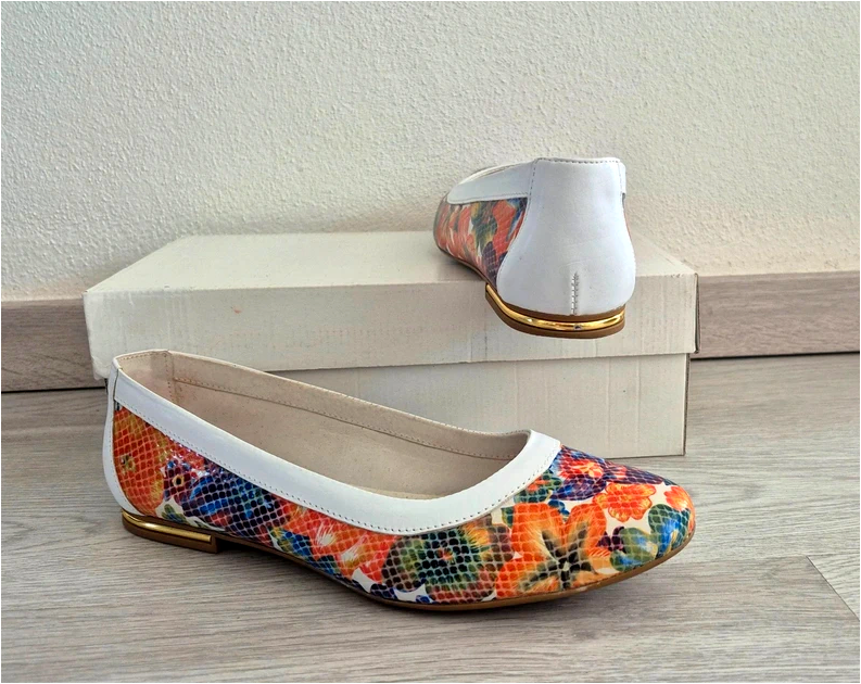 Kožené baleríny v.40 - 2