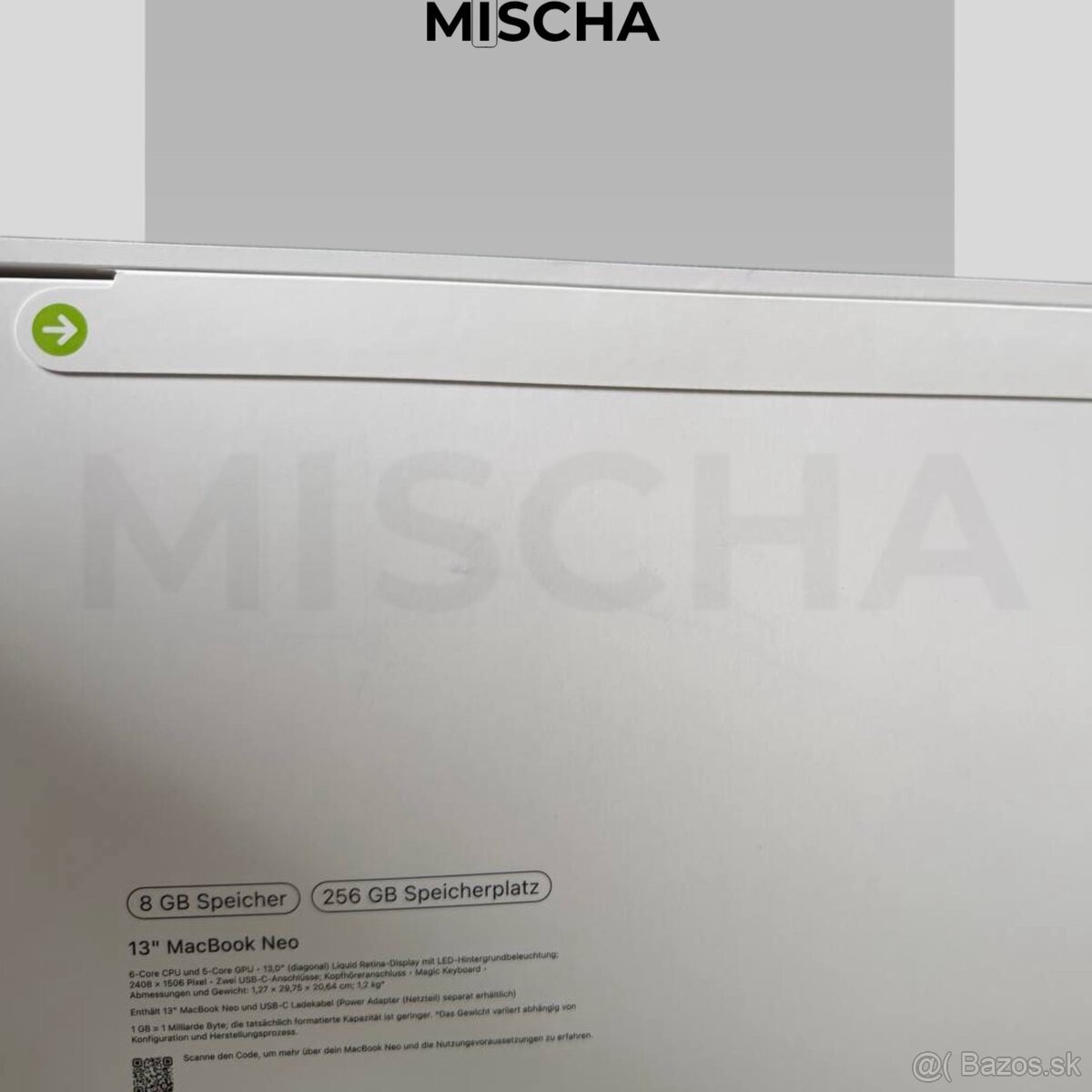 MacBook Neo 256Gb/8Gb Indigo(modra farba) - 2