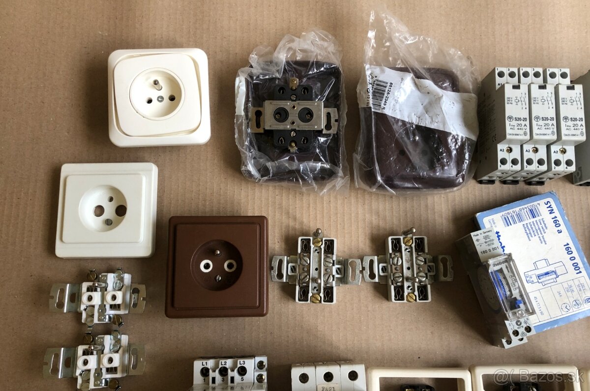 Elektroinštalacný materiál - Nepouzity - 2
