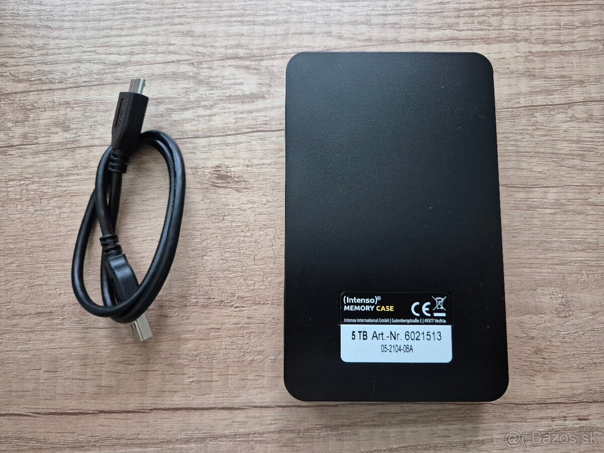 5 TB Externý disk Intenso MemoryCase - 2
