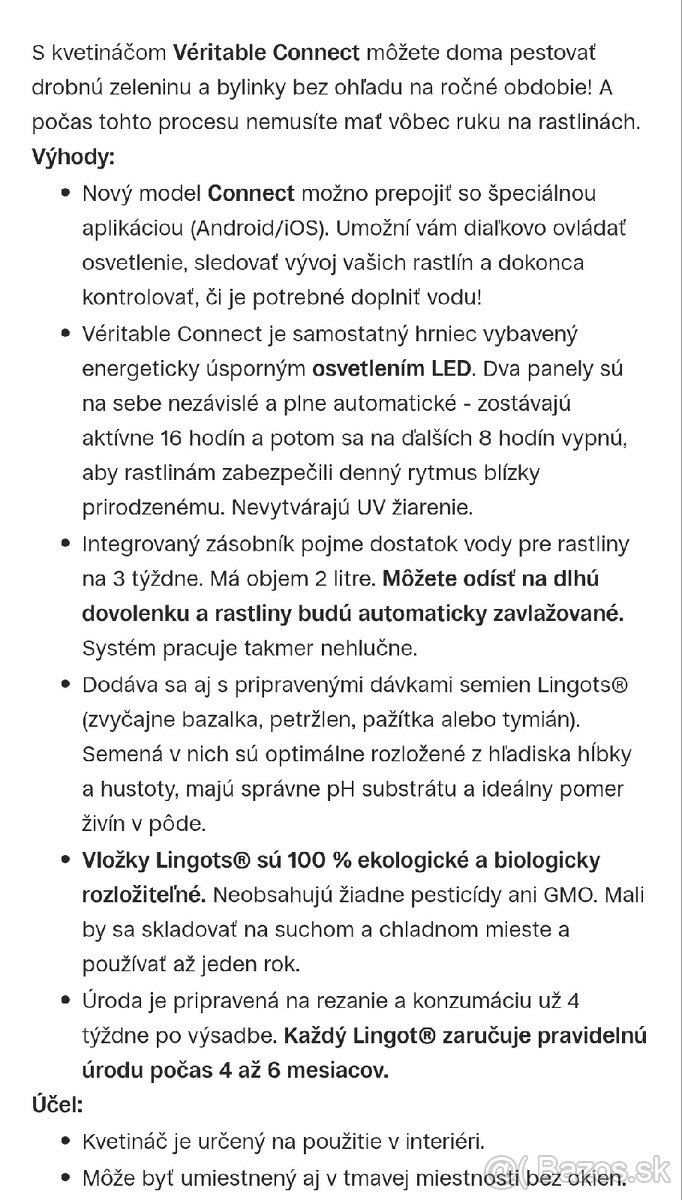 Predám inteligentný kvetinãč na bylinky - 2