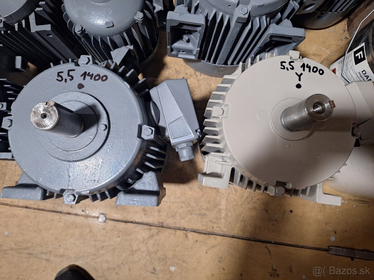 El.motor 5,5kW 1400ot - 2