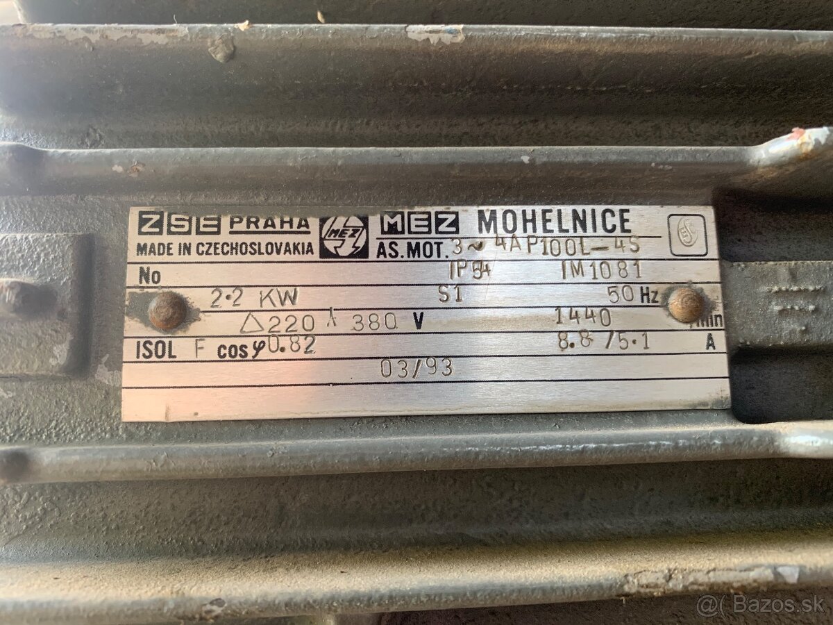 2.2 kw MEZ MOHELNICE - 2
