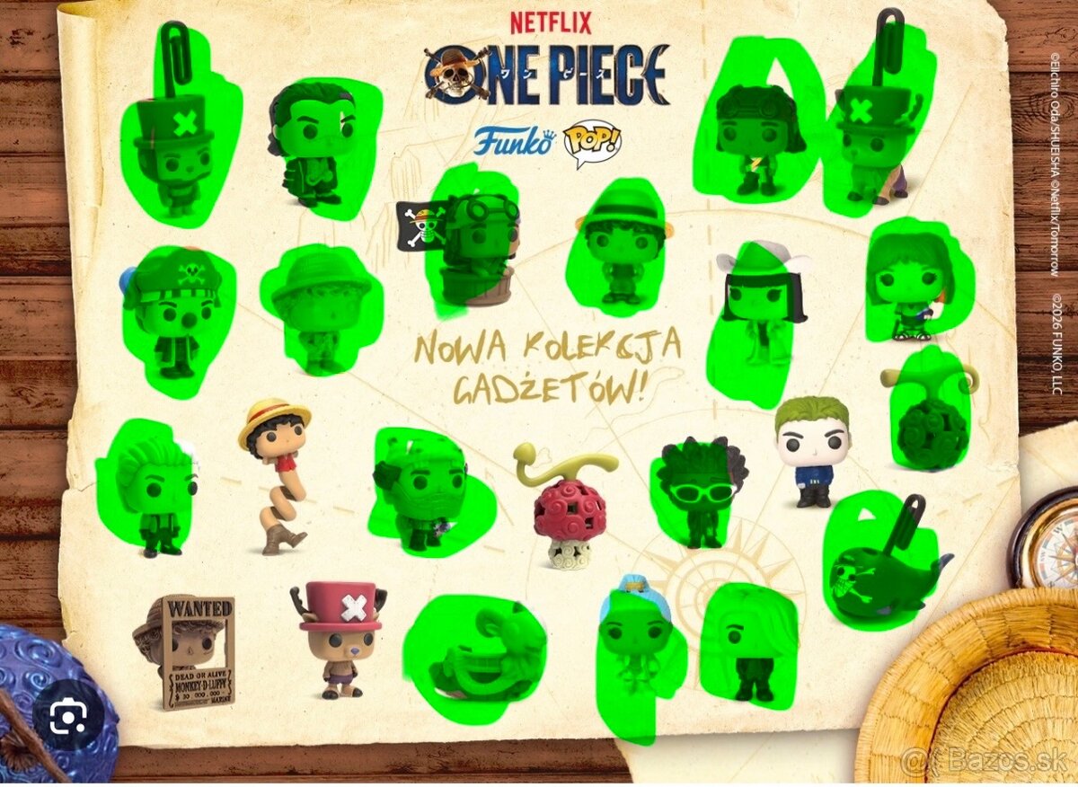 One piece kinder joy hračky - 2