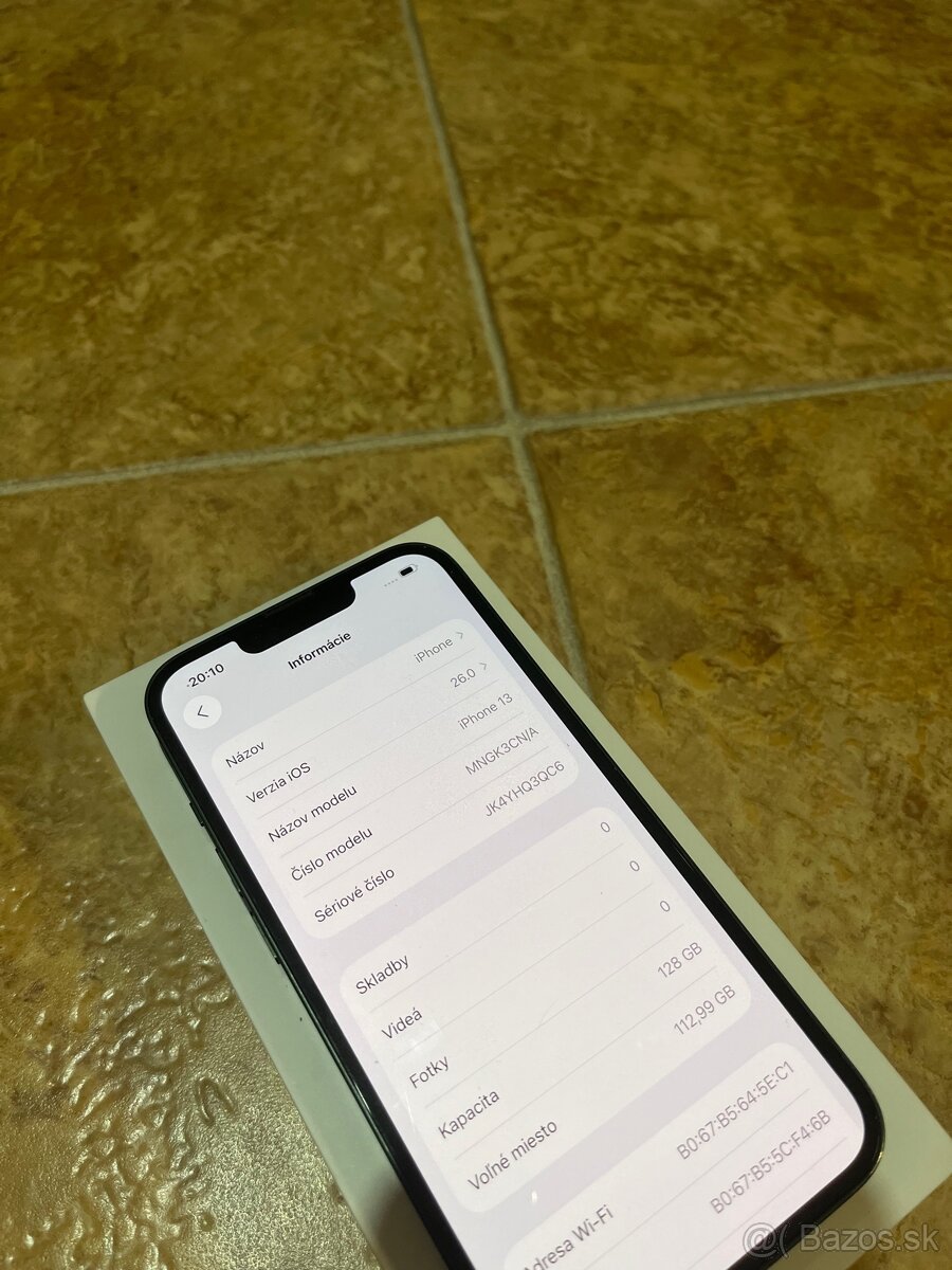 iPhone 13 128GB - super stav - 2