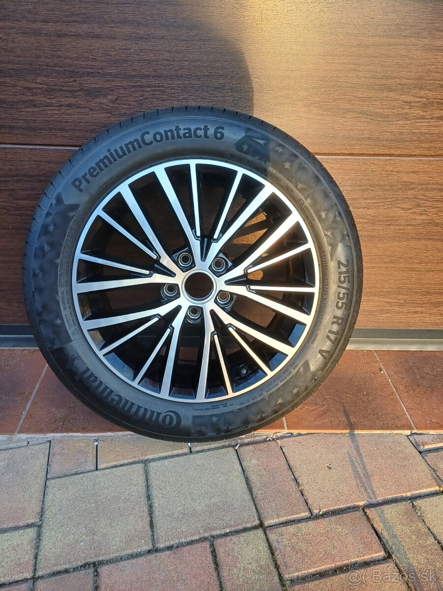 Originál disky z novými pneumatikami - 2