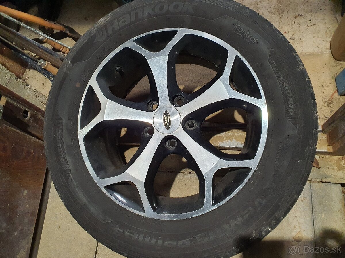 Hliníkové disky 5x108 R16 x 6.5 ET 50 Ford - 2