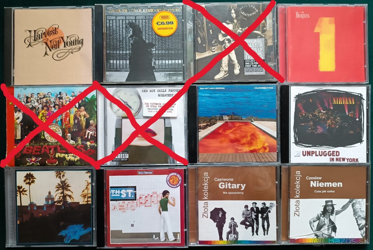 CD- Iron Maiden,Metallica,Nirvana... - 2