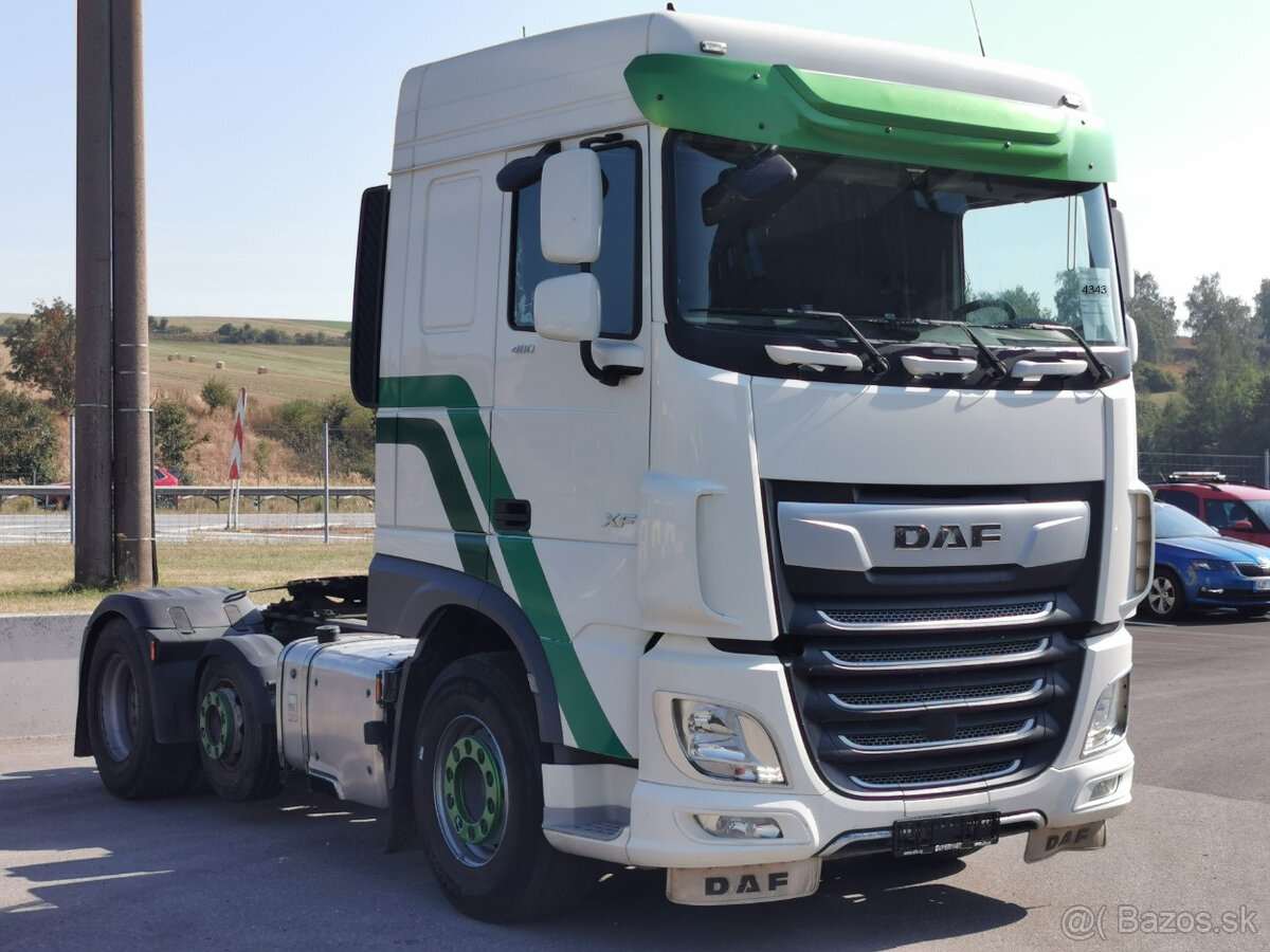 Prodám tahač návěsů DAF XF 480 FTP EURO 6 jednookruhová hydr - 2