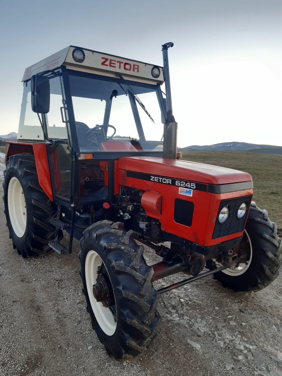 Predám traktor ZETOR 6245 - 2