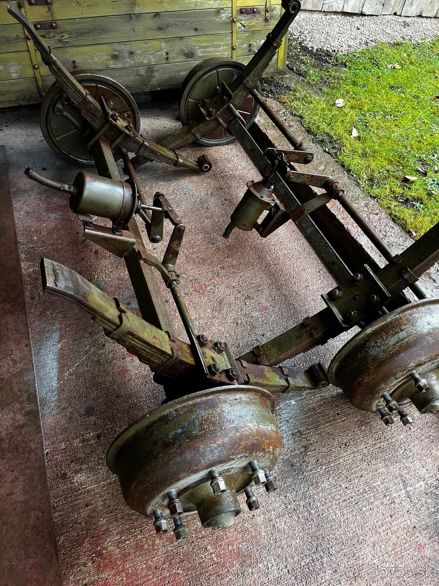 Uloženkové brzdené nápravy - 2