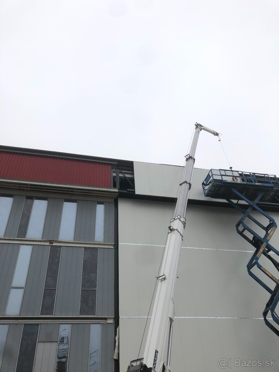 Prenájom žeriavu Bocker AHK36/2400 - 2