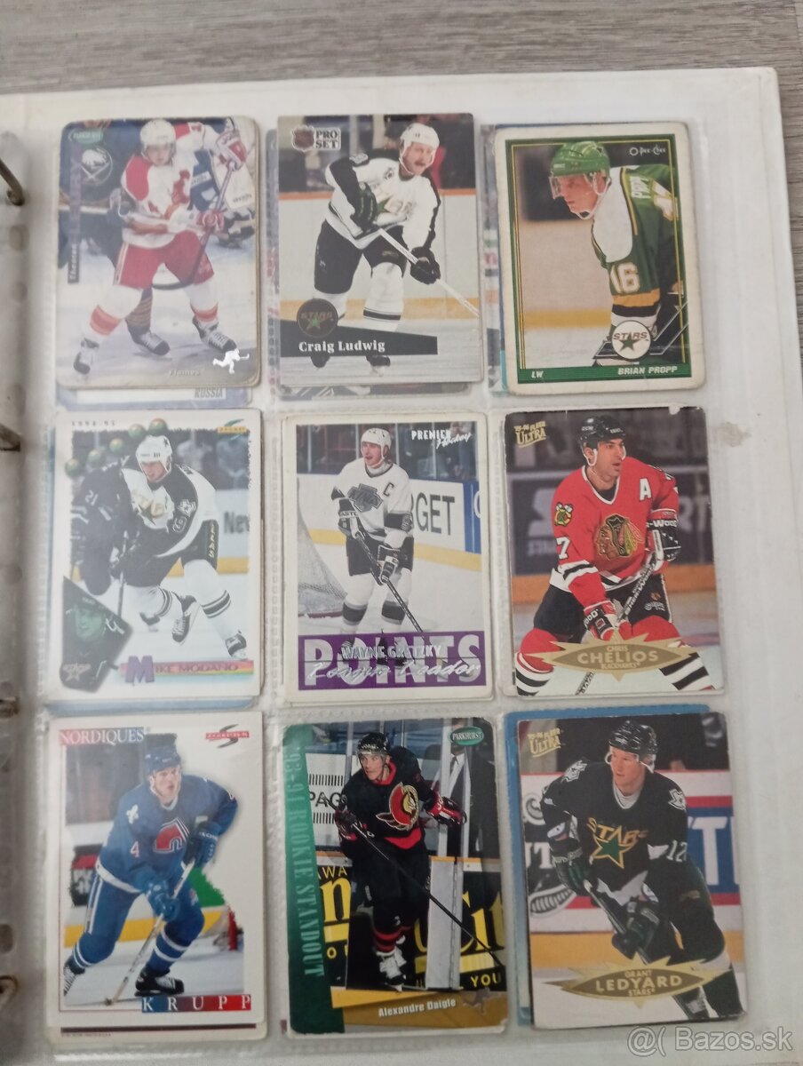 Hokejové kartičky - 2