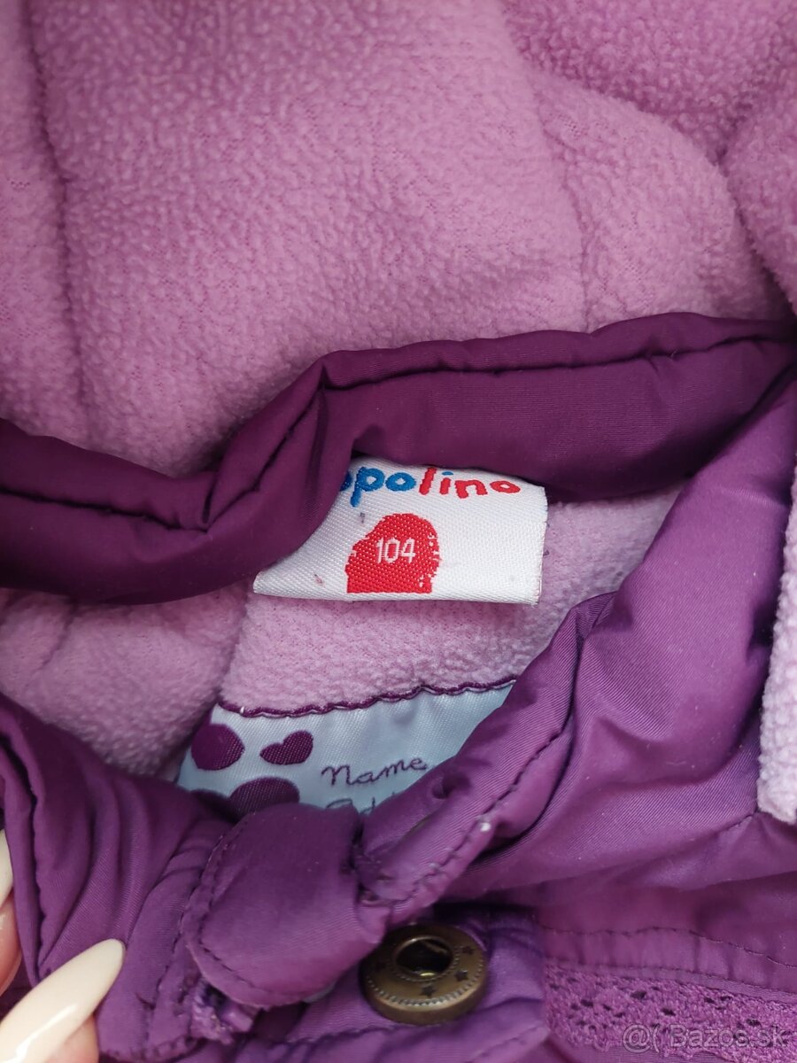 Fialová bundička - 2