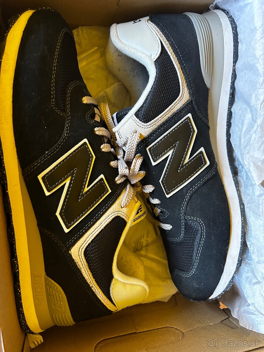 New Balance 574 čierna pánska - 2