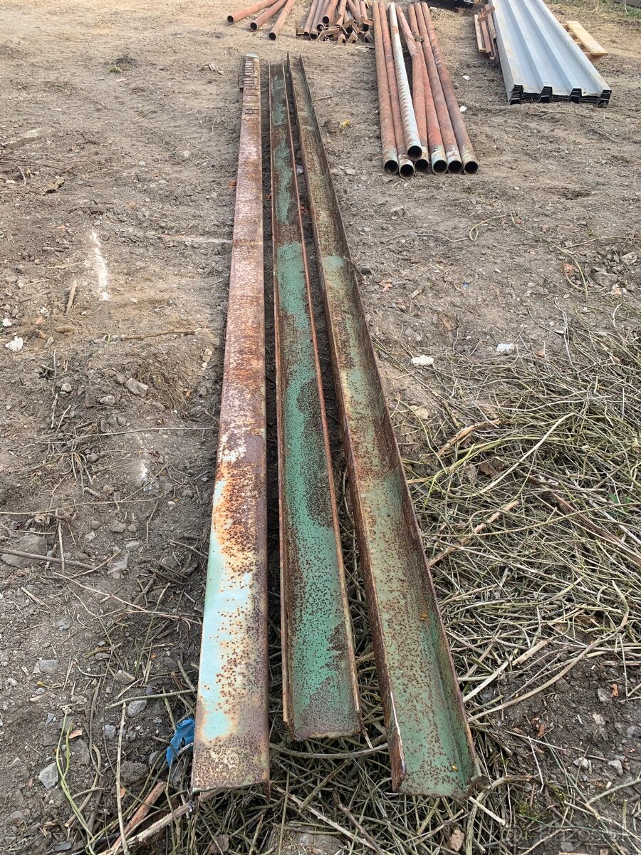 Predám železné profily U120 a trubku 60mm - 2