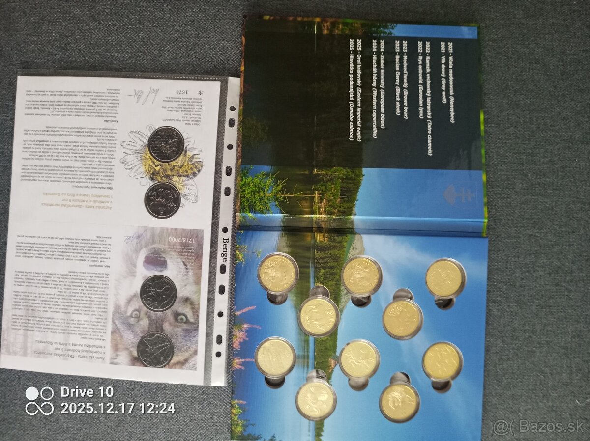 Predám kompletnú sadu 5€ - 2