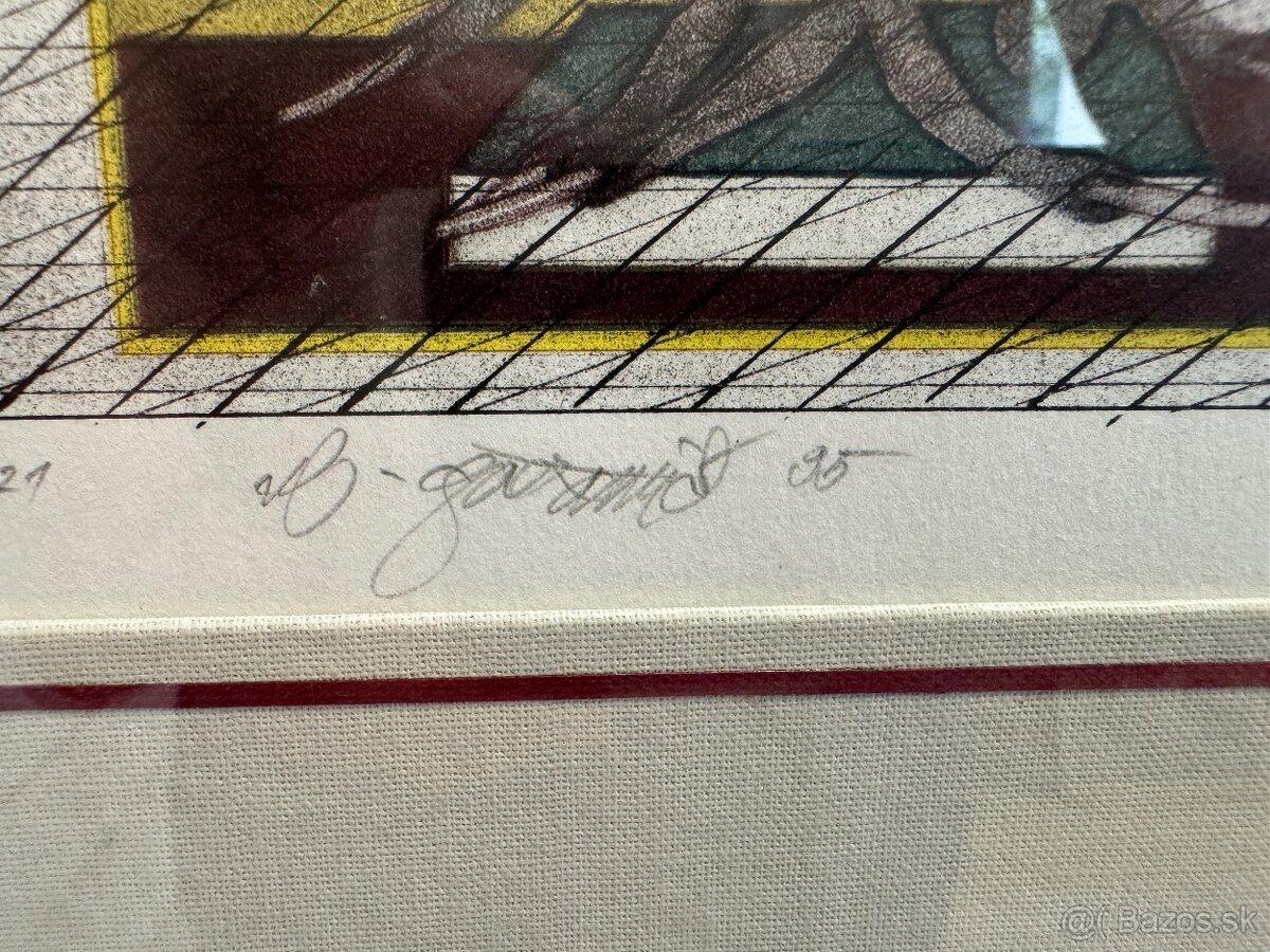 Vladimír Gažovič - “ Pocta A . Senefelderovi - 2