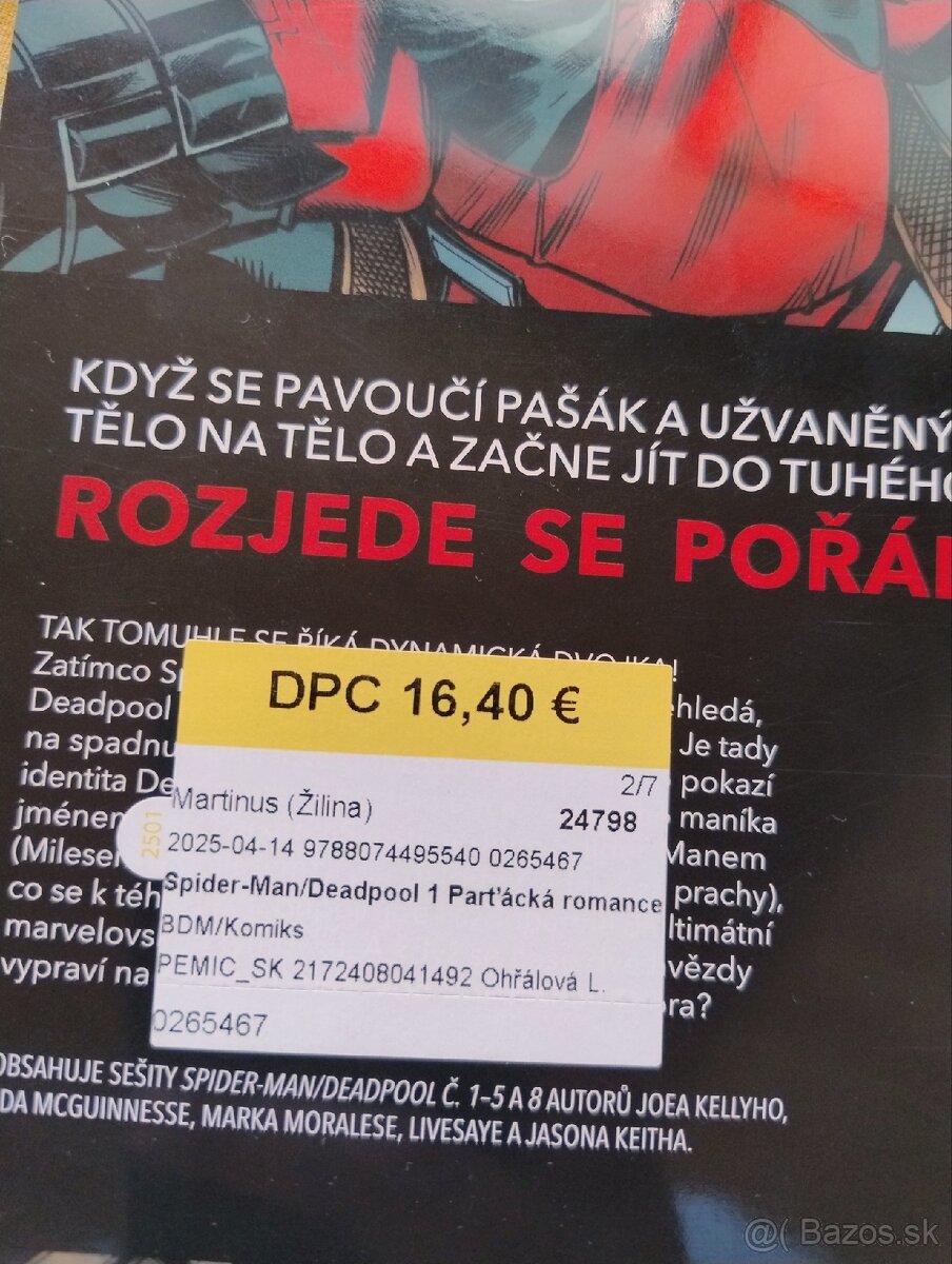 Spider-Man/Deadpool 1 Parťácká romance - 2