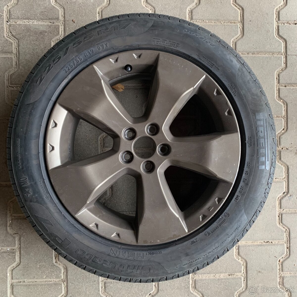 Originál disky Subaru Forester 7Jx17-ET-48-5x100 - 2