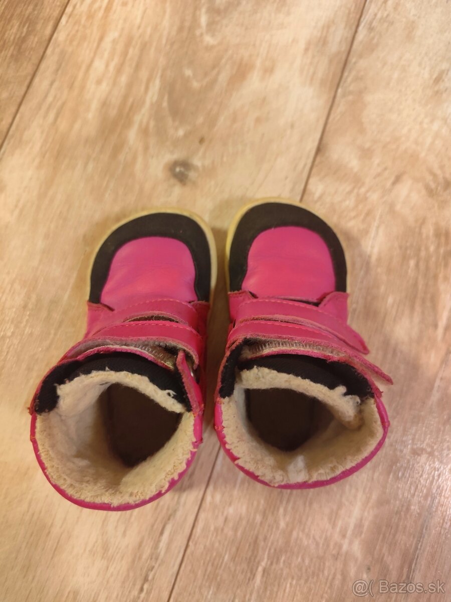 Zimné topánky /širšie/ č.21/22 baby bare - 2