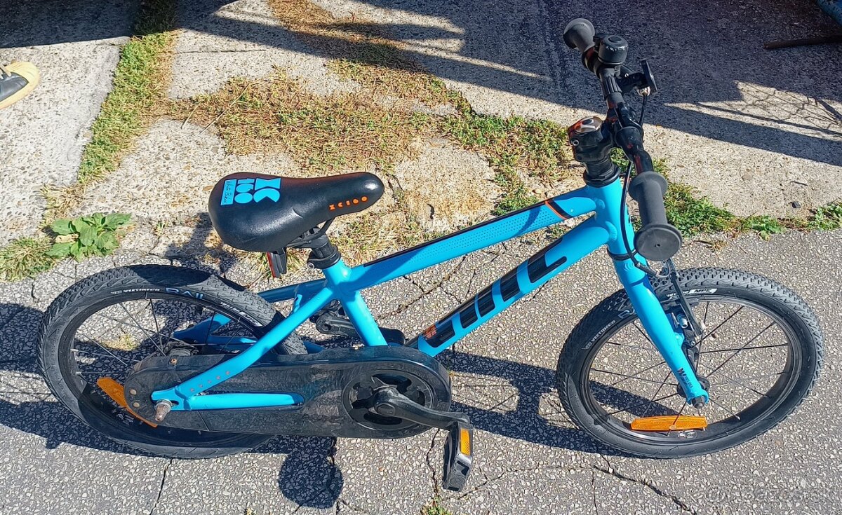 odlahceny detsky bicykel WHITE 16", podobne ako WOOM - 2