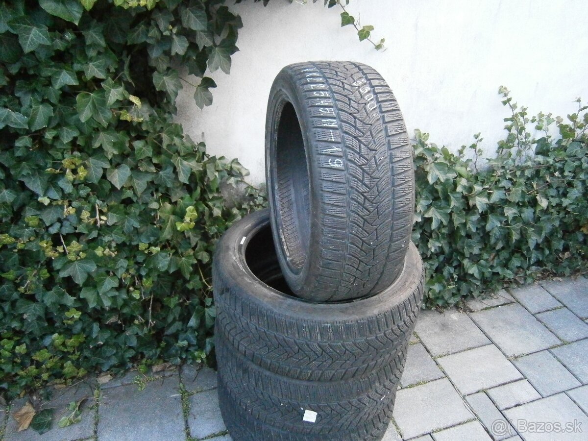 Predám 4x zimné pneu Dunlop 225/45 R17 91HXL - 2