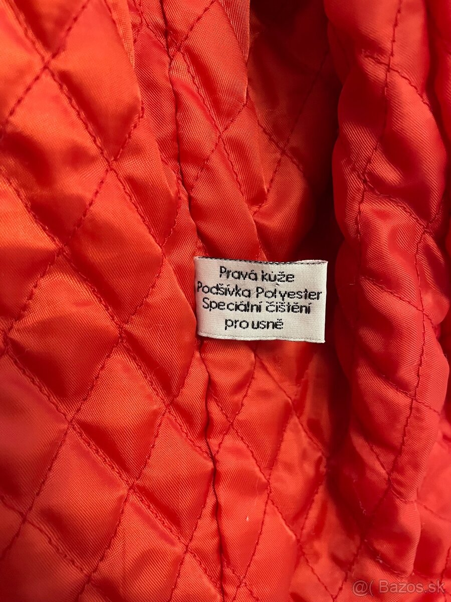 Dámska kožená bunda KARA (38) - 2