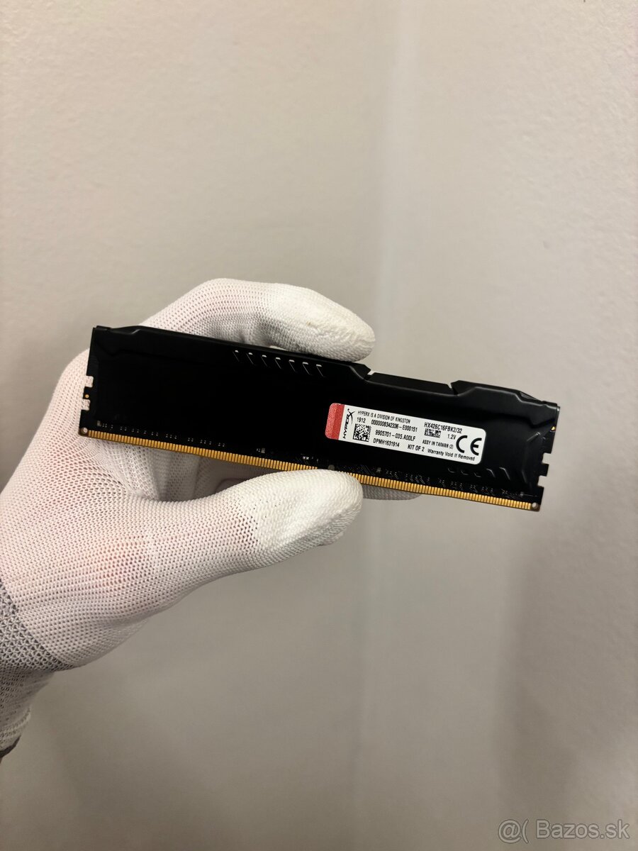 1x16GB DDR4 KINGSTON HYPERX FURY - 2