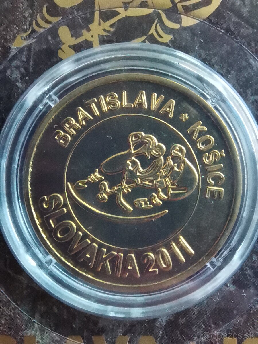 Pamätná medaila MS 2011 Slovakia - 2