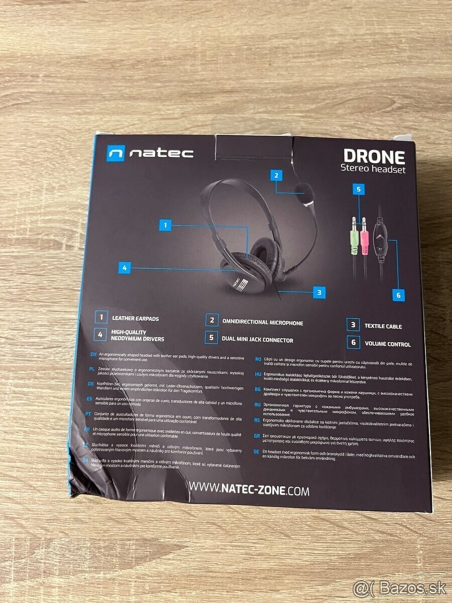 Slúchadlá s mikrofónom k PC alebo notebooku - 2