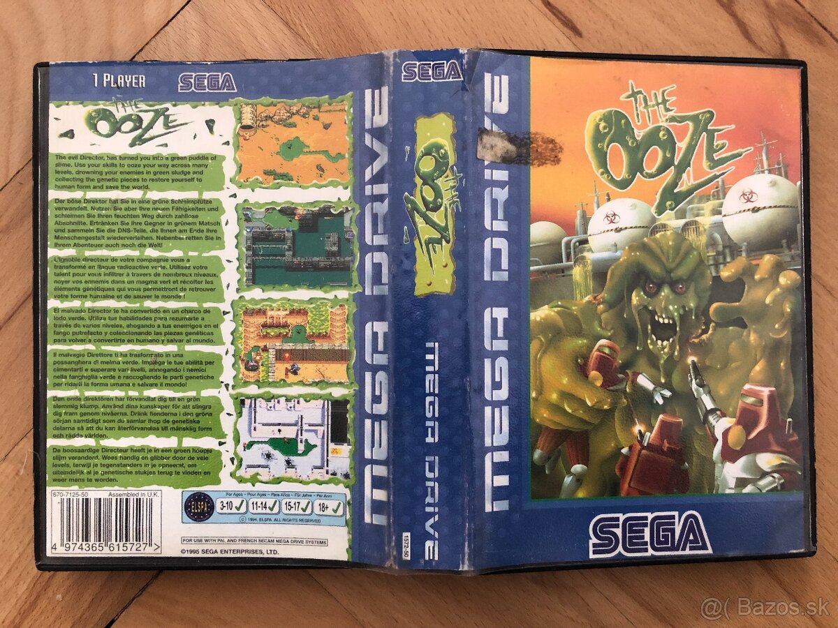 THE OOZE - MEGA DRIVE - obal - 2