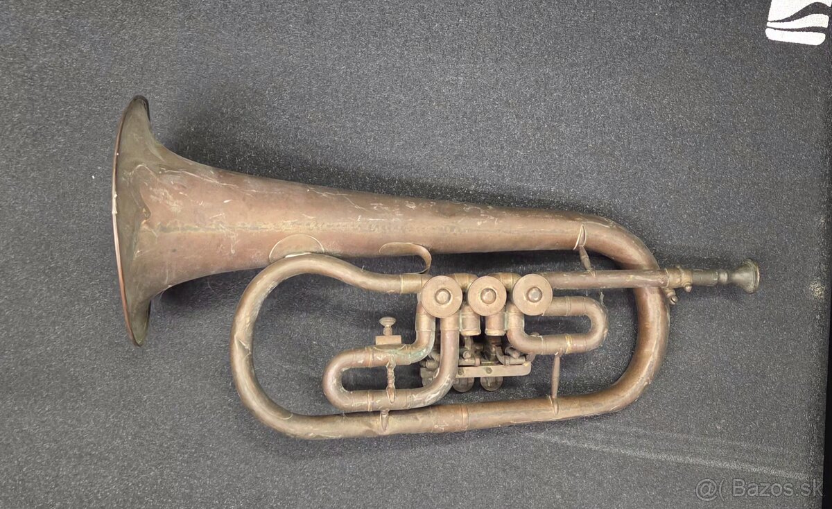 Starožitné trúbky 3ks - 2