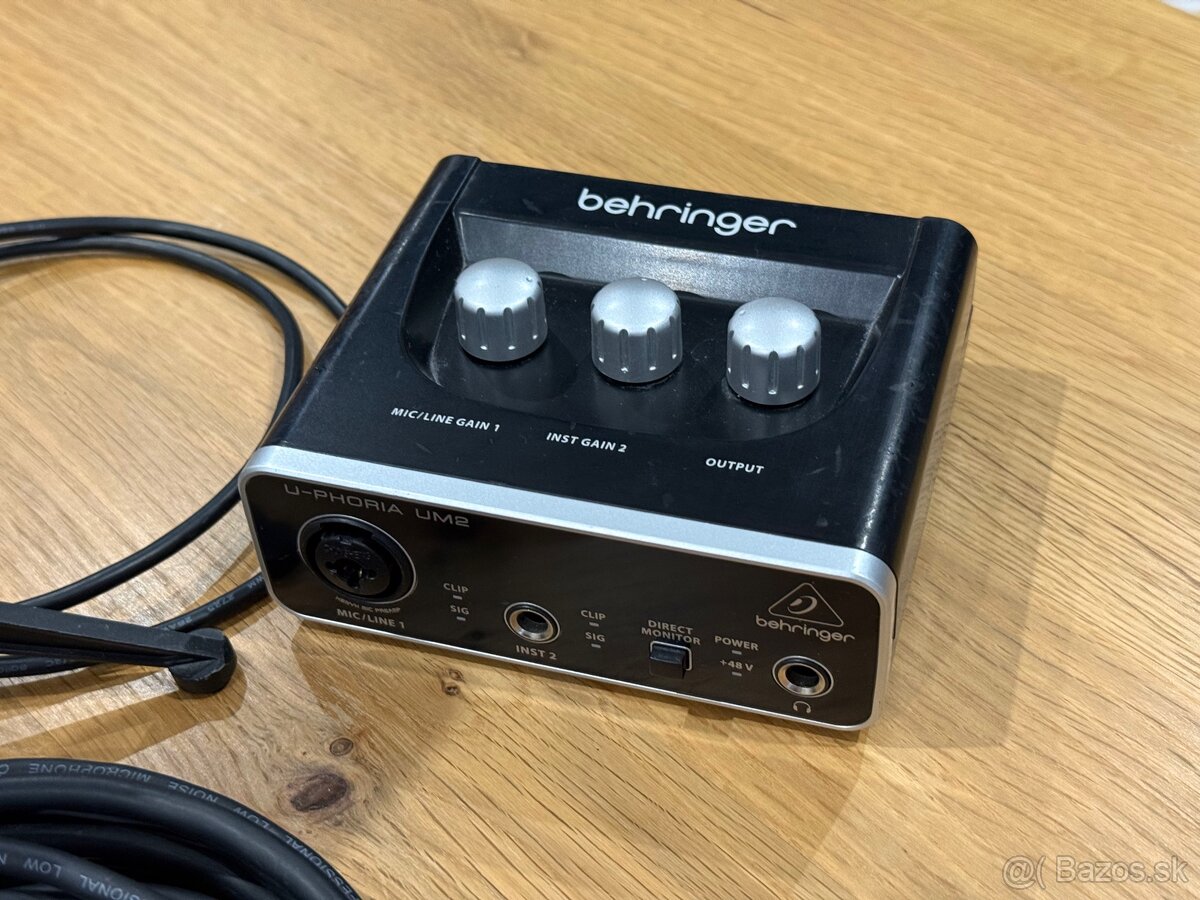 Superlux HO-8 + Behringer UM2 set - 2