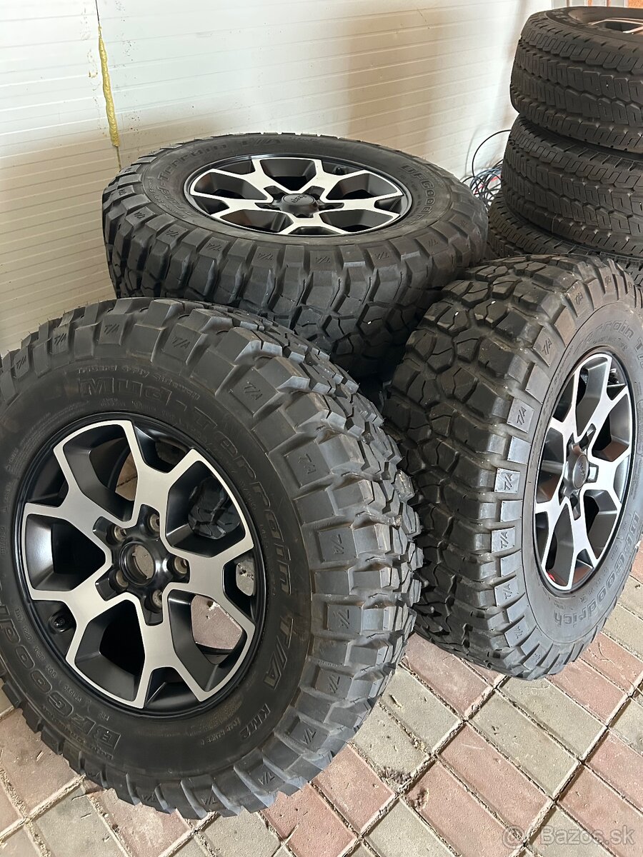 Jeep Wrangler sada kolesá