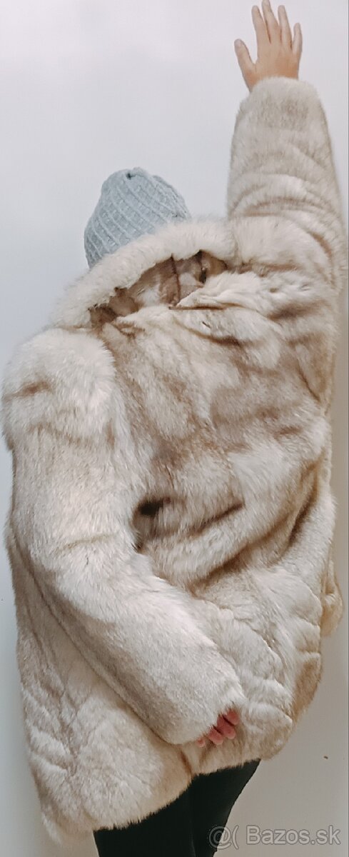 Kožuch pravý líška XXXL - 2