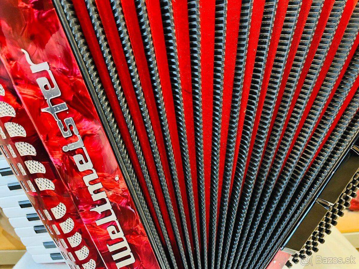 Predám akordeón Weltmeister Caprice 80 basový - 2