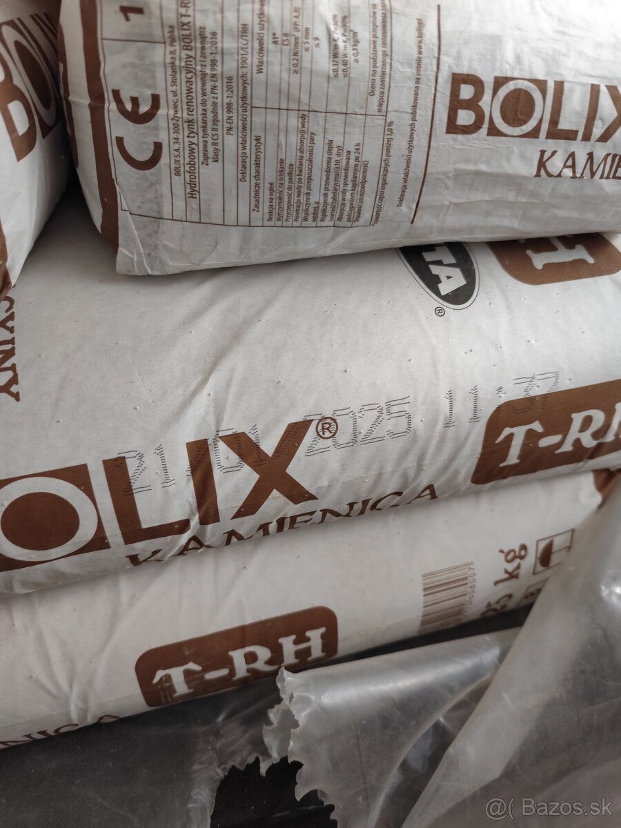 sanačná omietka 25 kg hydrofobizovaná WTA - 2