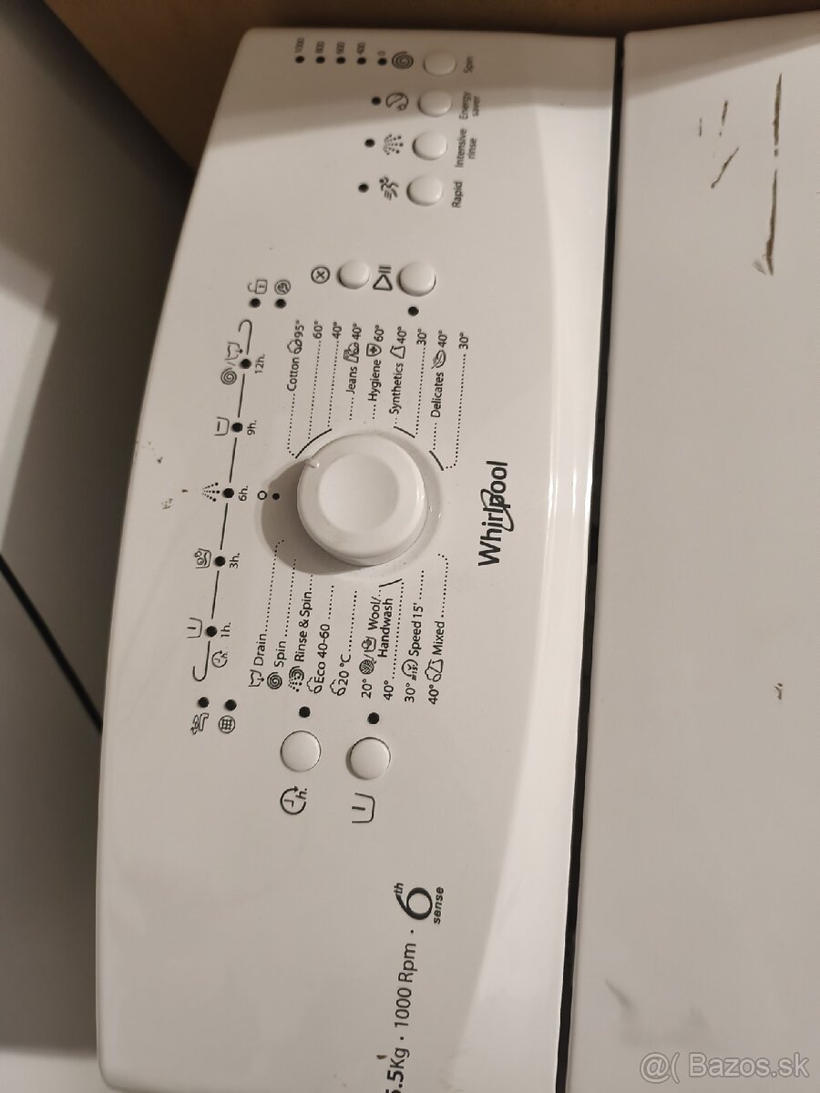 Predám práčku Whirlpool - 2